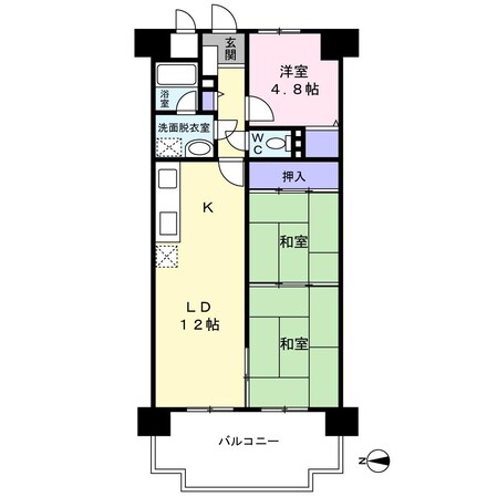 ネオハイツ高砂の物件間取画像